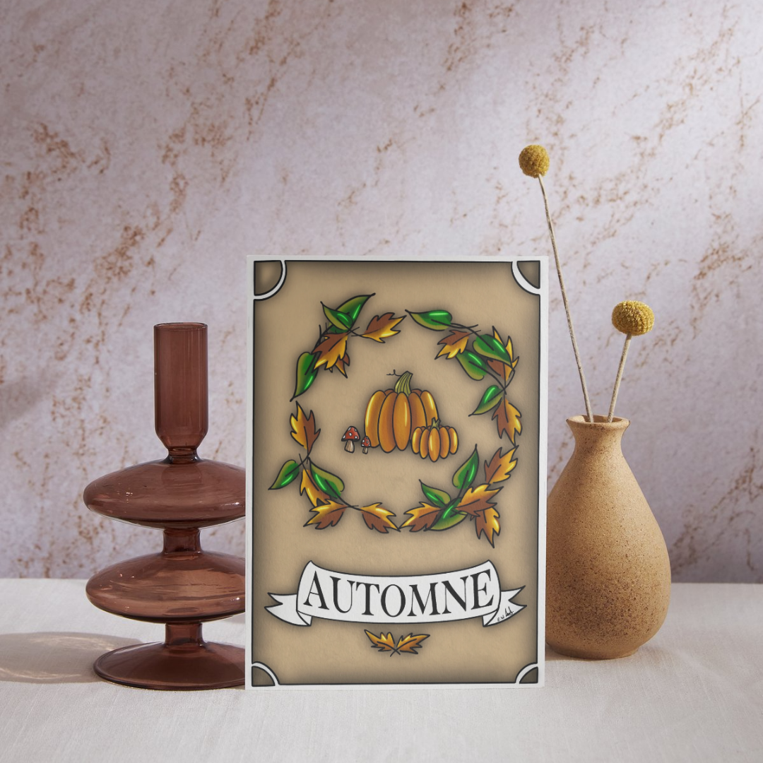 L'annoncement de l'automne (Affiche)