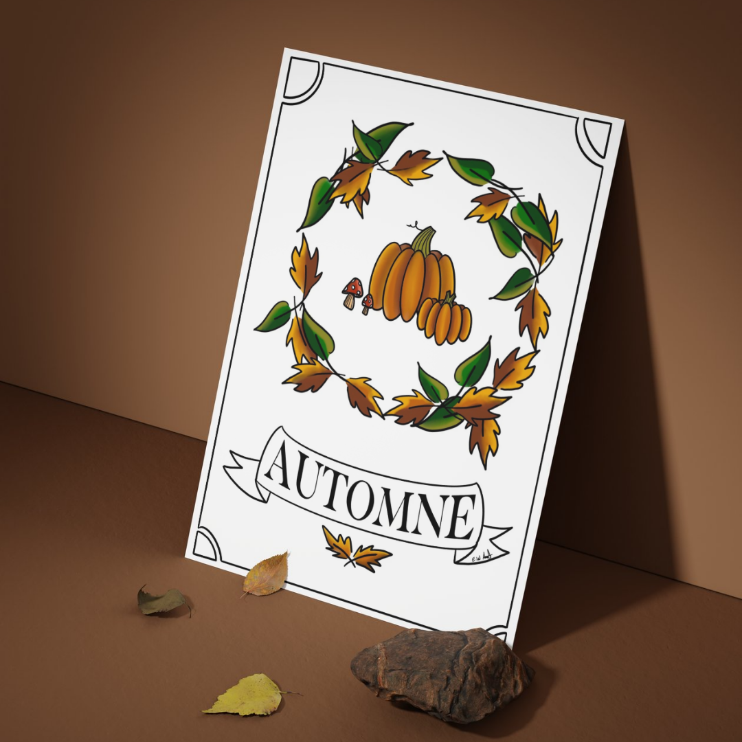 L'annoncement de l'automne (Affiche)