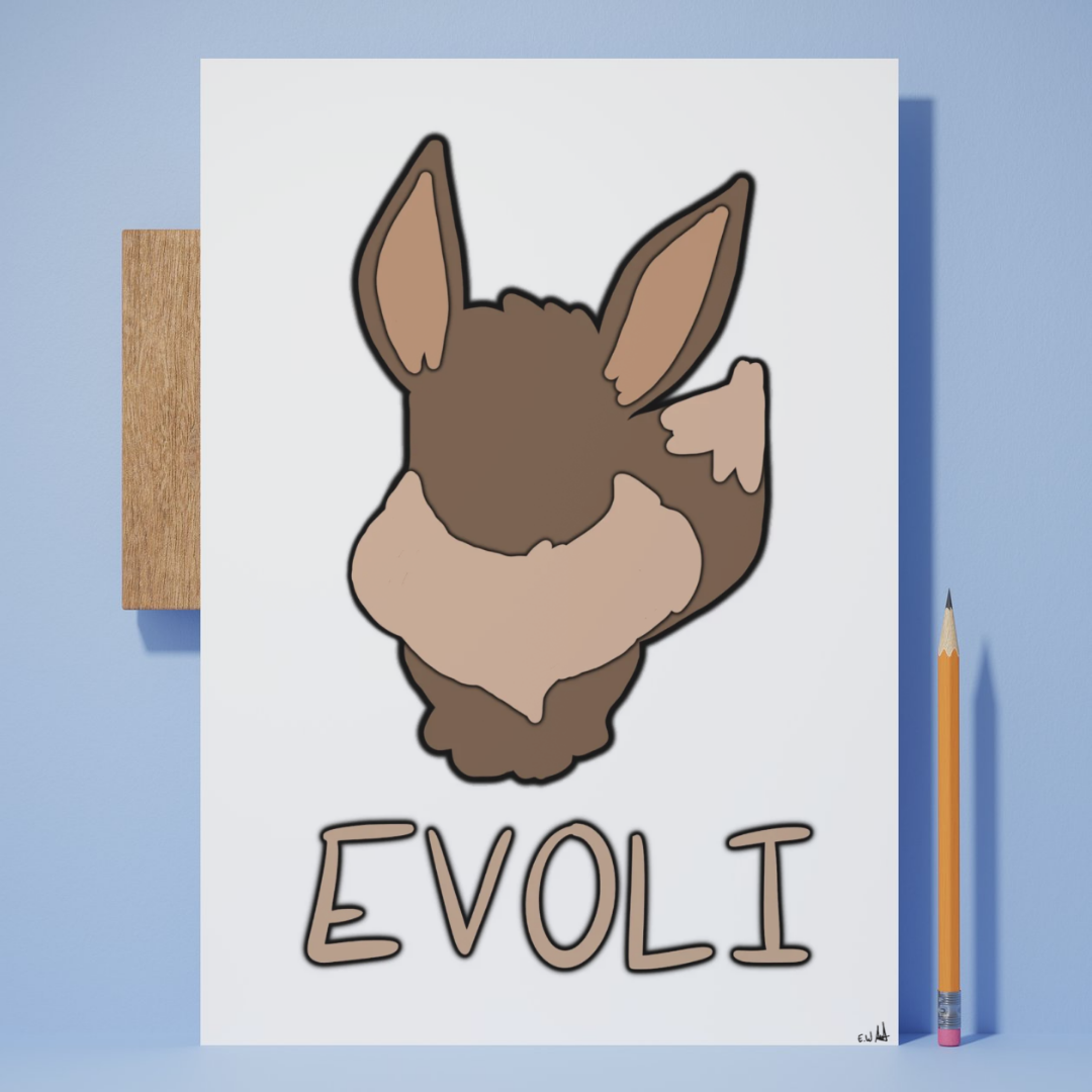 Pokémon minimaliste (Affiche)