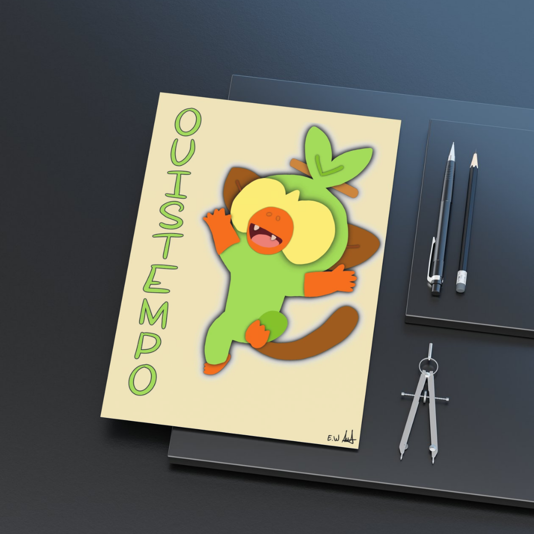 Pokémon minimaliste (Affiche)