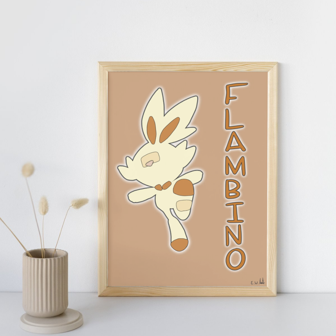 Pokémon minimaliste (Affiche)