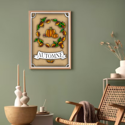 L'annoncement de l'automne (Affiche)