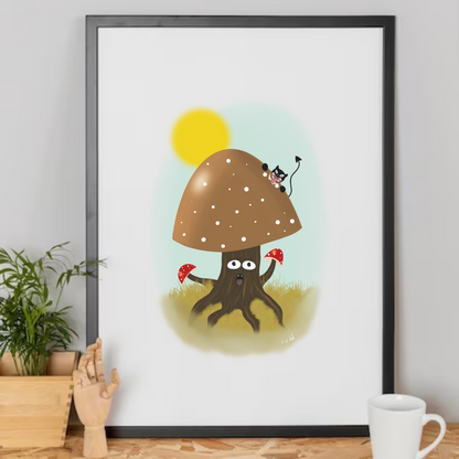 Mushroom (Affiche)