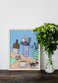 Cuisine Printanière (Affiche)