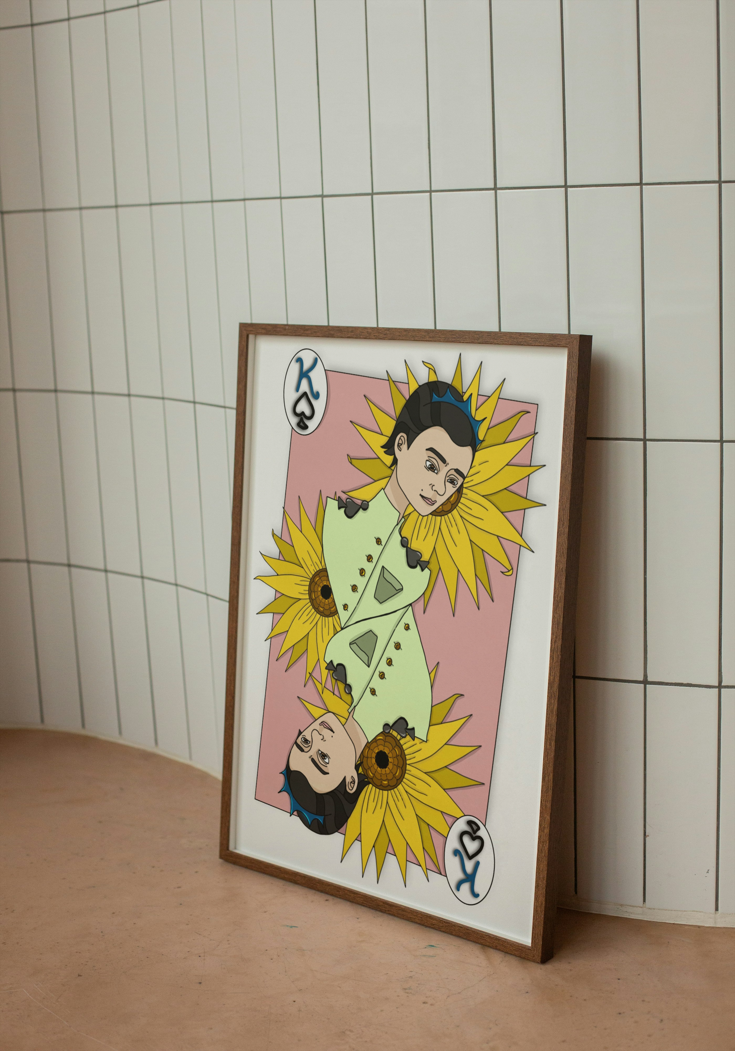 Lot de 2 affiches "Jeux de Cartes"
