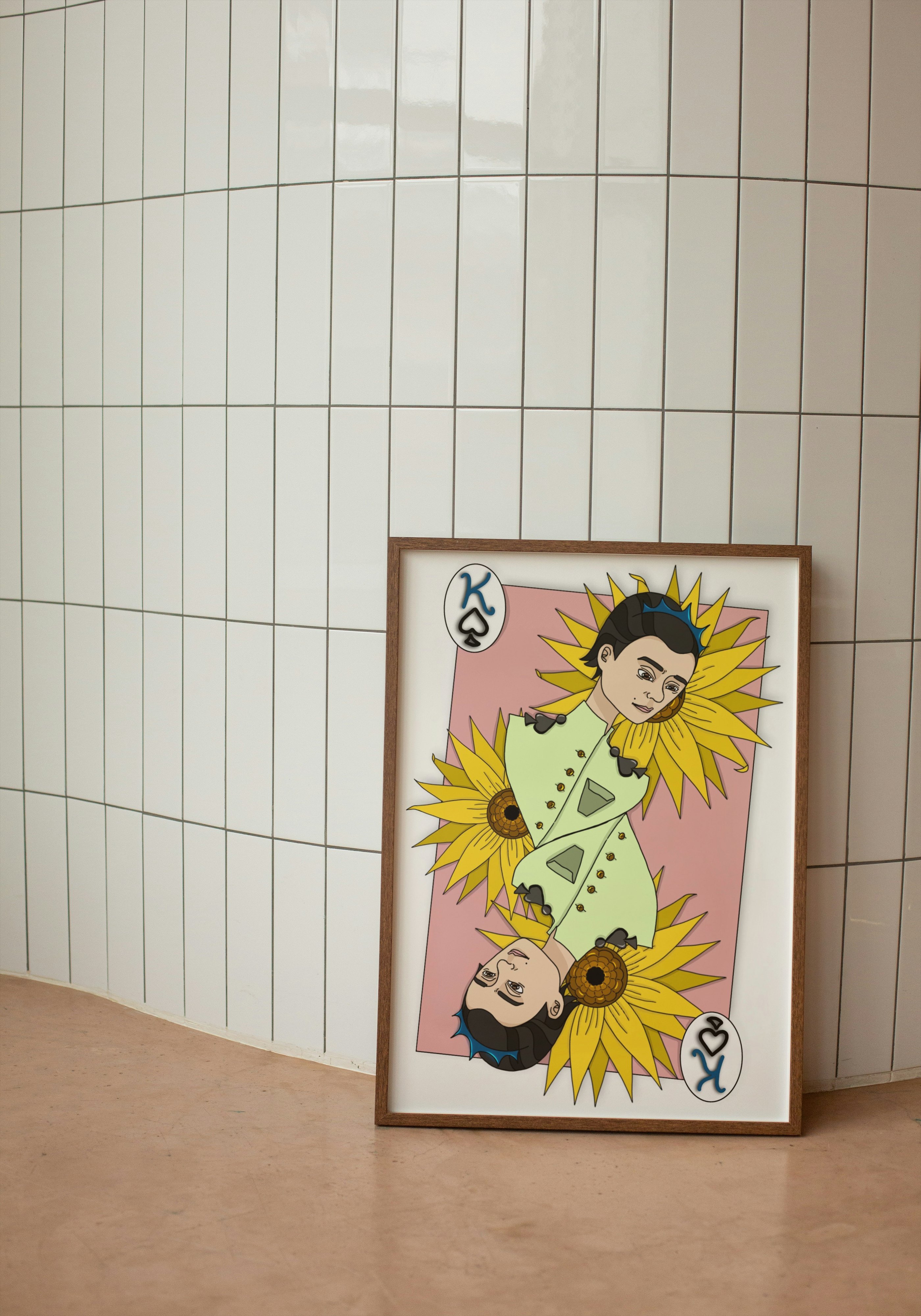 Lot de 2 affiches "Jeux de Cartes"